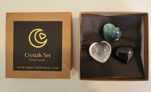 Load image into Gallery viewer, Protection Candle &amp; Crystal Gift Set
